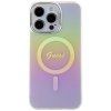 Guess GUHMP15LHITSP iPhone 15 Pro 6.1 różowy/pink hardcase IML Iridescent MagSafe